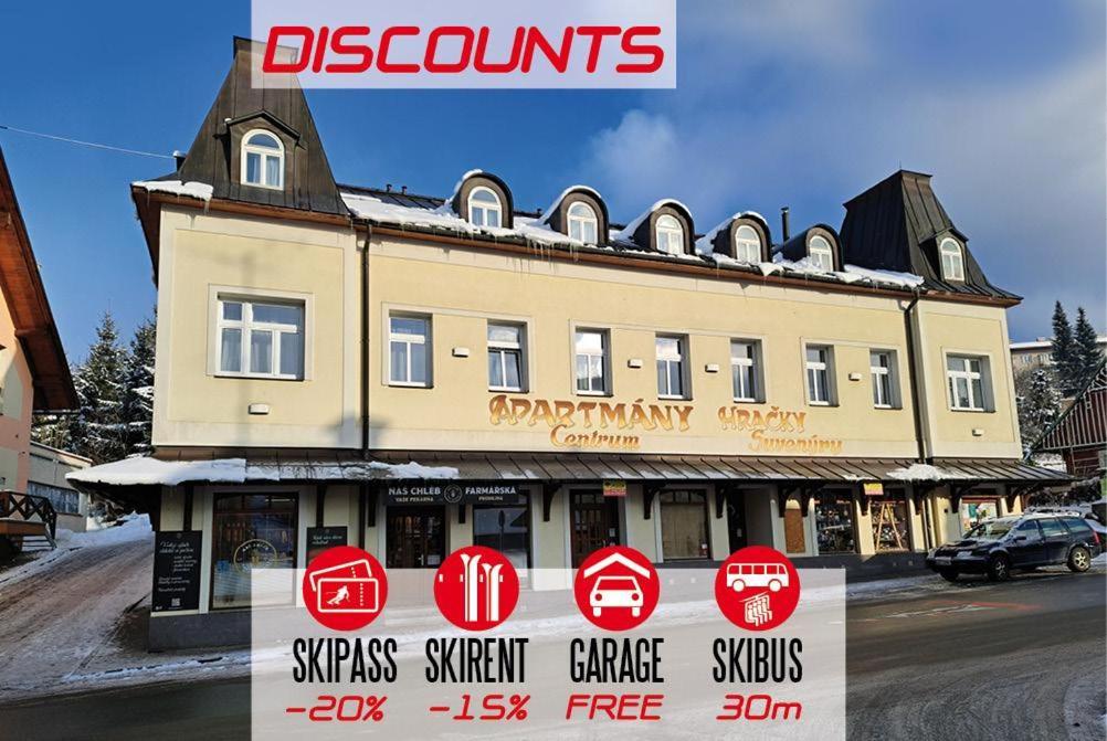 Apartmany Centrum With Garage Rokytnice nad Jizerou Dış mekan fotoğraf